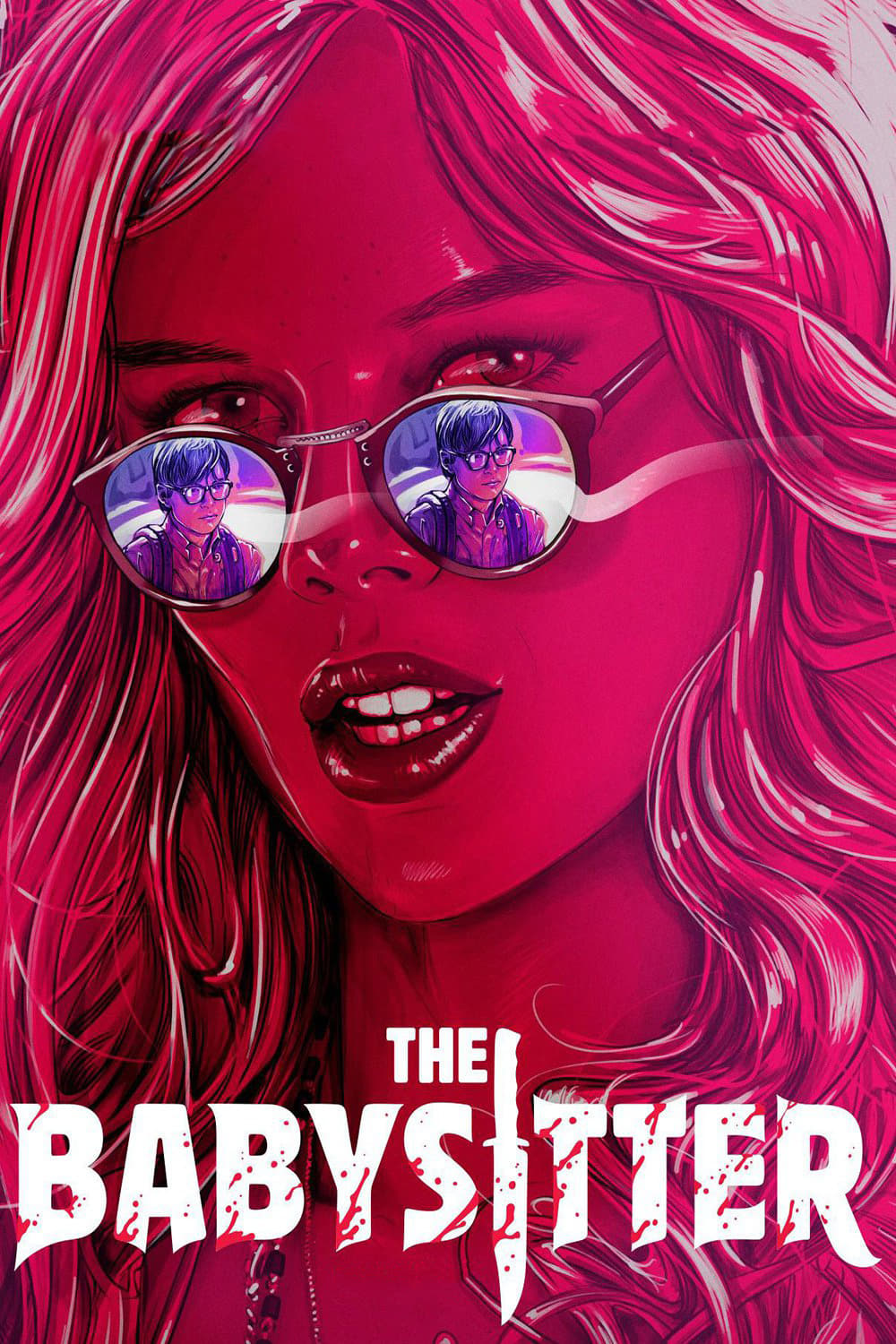 Poster for the movie "The Babysitter"