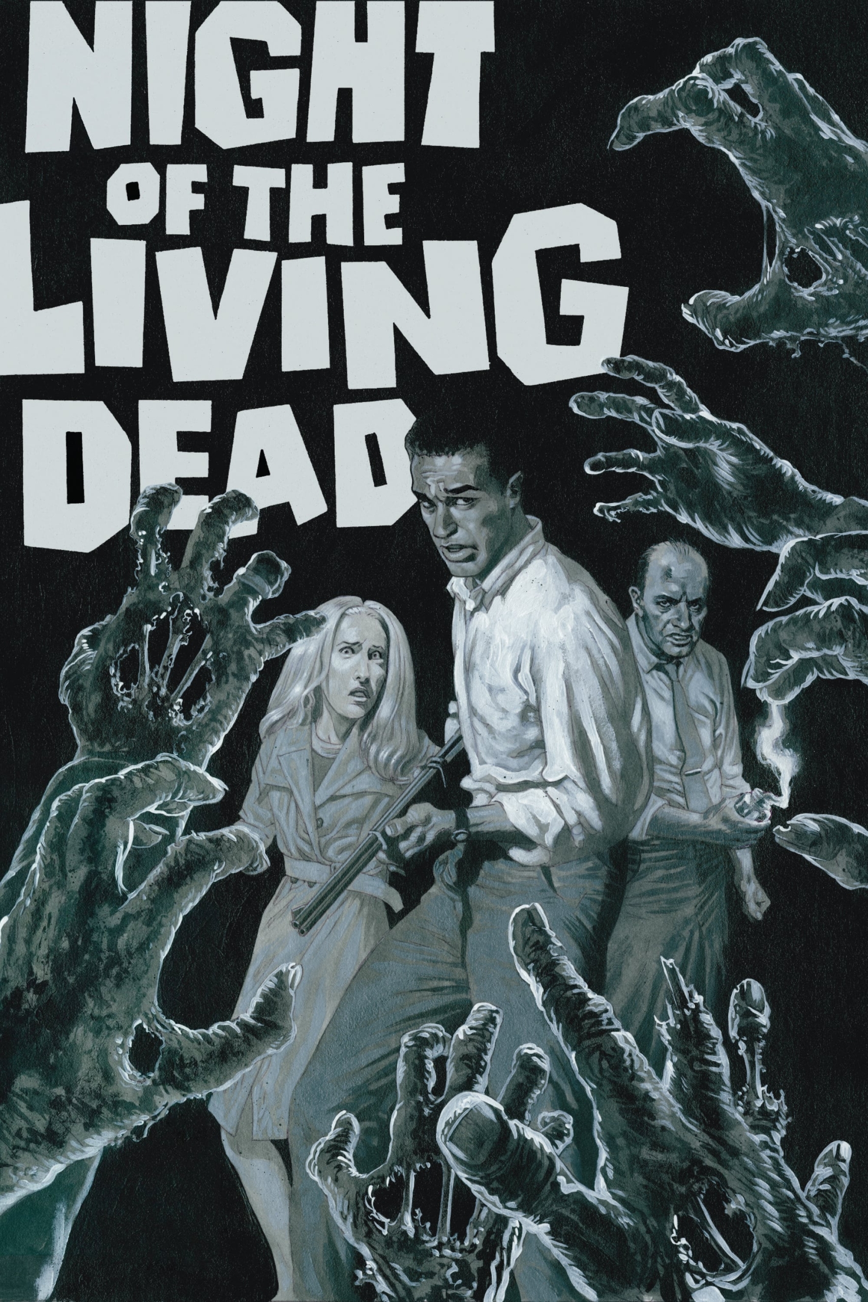 Poster for the movie "Night of the Living Dead"