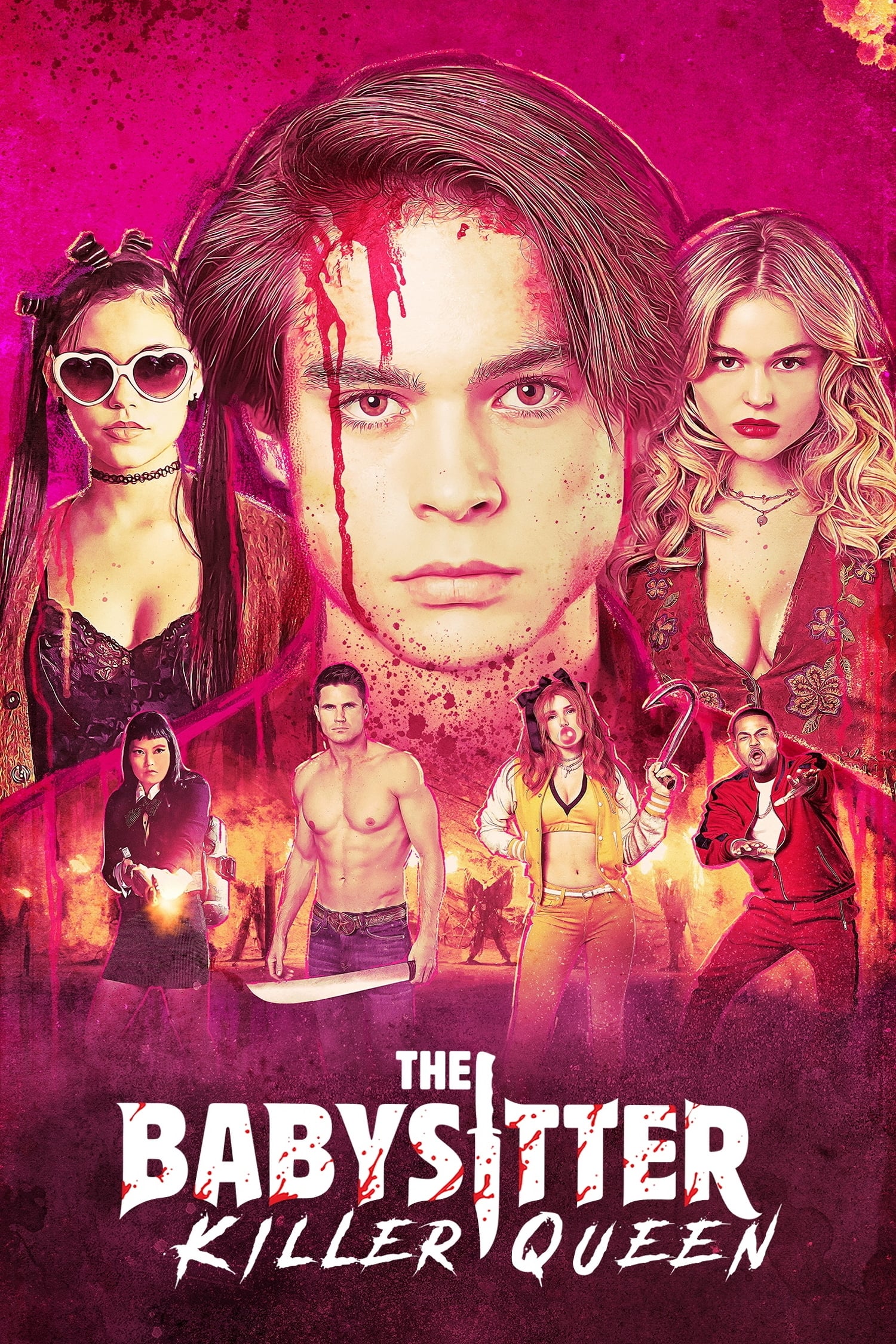 Poster for the movie "The Babysitter: Killer Queen"