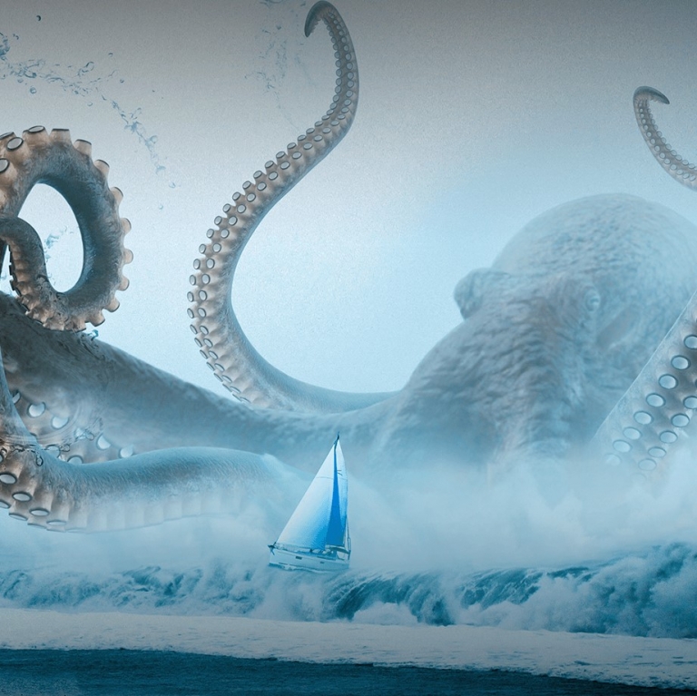 Ominous Origins Sea Monsters (The Kraken) Morbidly Beautiful
